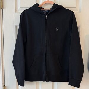 Polo by Ralph Lauren Kids Black Hoodie Jacket